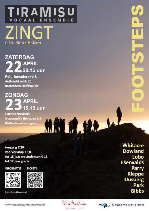Flyer "Footsteps"